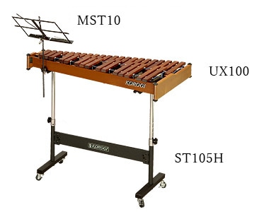 concert xylophone : UX100 / stand : ST105 / music stand : MST10